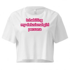 Ladies Festival Cali Crop Top Tee