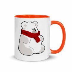 11oz Ceramic Mug with Color Inside