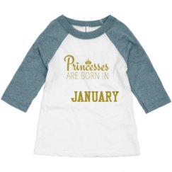 Toddler 3/4 Sleeve Raglan Tee