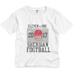 Youth Eleven=One tee grey