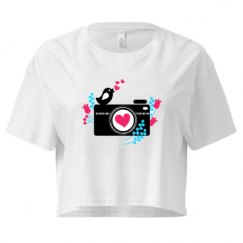 Ladies Festival Cali Crop Top Tee