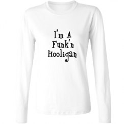 Ladies Relaxed Fit Basic Long Sleeve Tee