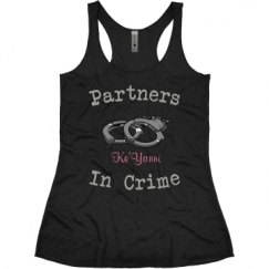 Ladies Slim Fit Super Soft Racerback Triblend Tank