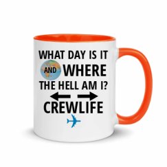 11oz Ceramic Mug with Color Inside