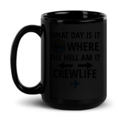 15oz Black Glossy Mug