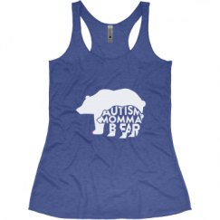 Ladies Slim Fit Super Soft Racerback Triblend Tank