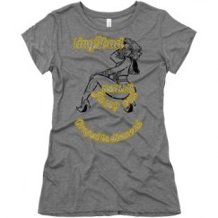 Ladies Slim Fit Super Soft Triblend Tee
