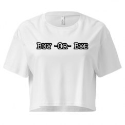 Ladies Festival Cali Crop Top Tee