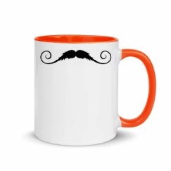 11oz Ceramic Mug with Color Inside