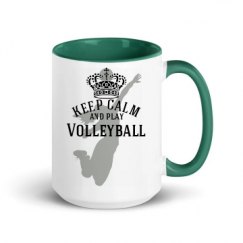 15oz Ceramic Mug with Color Inside