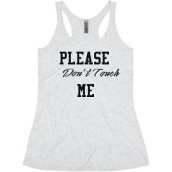 Ladies Slim Fit Super Soft Racerback Triblend Tank