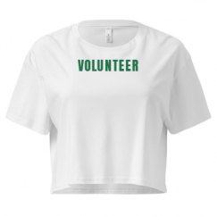 Ladies Festival Cali Crop Top Tee