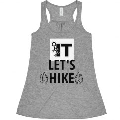 Let's Hike Woman's tank
