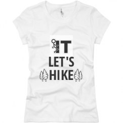 Ladies Slim Fit Basic Promo Jersey Tee