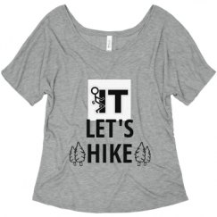 Ladies Flowy Slouchy Tee