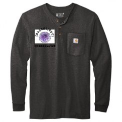 Unisex Carhartt Long Sleeve Henley Tee