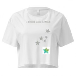 Ladies Festival Cali Crop Top Tee