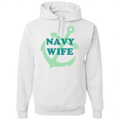Navy Wife Hoodie