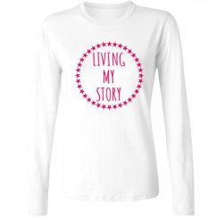Ladies Relaxed Fit Basic Long Sleeve Tee