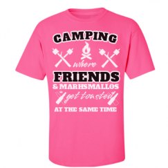 Unisex Ultra Cotton Safety Neon Crewneck Tee