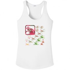 Ladies Athletic Performance Racerback Tank