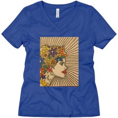 V-Neck Latina Tee