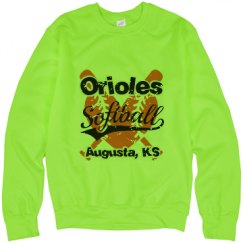 Unisex Neon Crewneck Sweatshirt