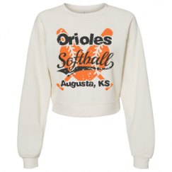 Women's Raglan Pullover Fleece