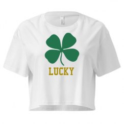 Ladies Festival Cali Crop Top Tee