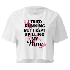 Ladies Festival Cali Crop Top Tee