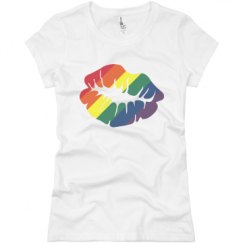 Ladies Slim Fit Basic Promo Jersey Tee