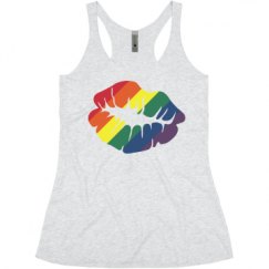 Ladies Slim Fit Super Soft Racerback Triblend Tank