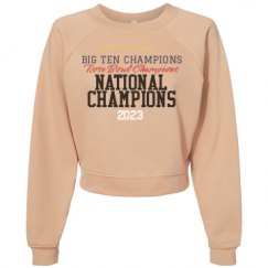 Women's Raglan Pullover Fleece