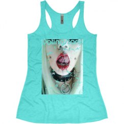 Ladies Slim Fit Super Soft Racerback Triblend Tank