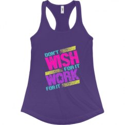 Ladies Slim Fit Racerback Tank Top