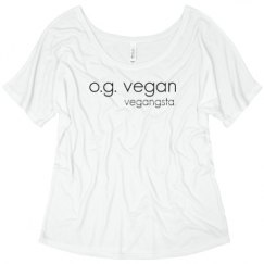 Ladies Flowy Slouchy Tee