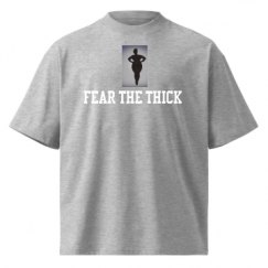 Unisex Organic Oversized High Neck T-Shirt