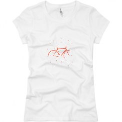 Ladies Slim Fit Basic Promo Jersey Tee