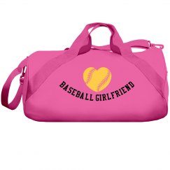 Baseball Girlfriend Duffel Bag