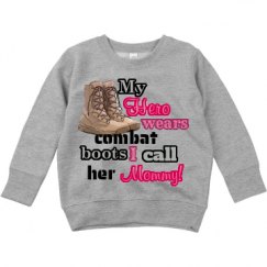 Toddler Crewneck Basic Promo Sweatshirt