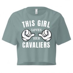 Ladies Festival Cali Crop Top Tee