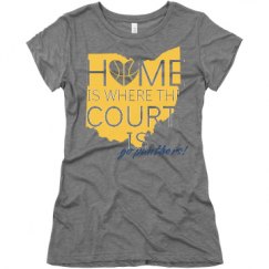 Ladies Slim Fit Super Soft Triblend Tee