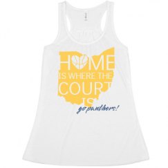Ladies Flowy Racerback Tank