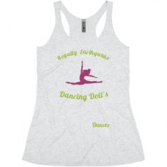 Ladies Slim Fit Super Soft Racerback Triblend Tank