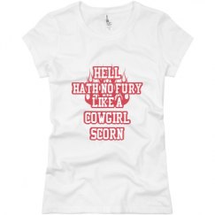 Ladies Slim Fit Basic Promo Jersey Tee