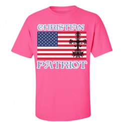 Unisex Ultra Cotton Safety Neon Crewneck Tee