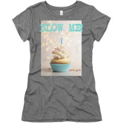 Ladies Slim Fit Super Soft Triblend Tee