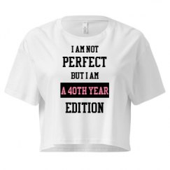 Ladies Festival Cali Crop Top Tee