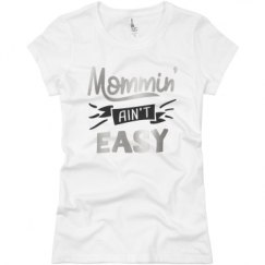 Ladies Slim Fit Basic Promo Jersey Tee