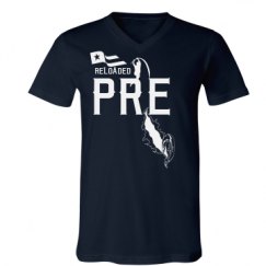 Unisex V-Neck Jersey Tee